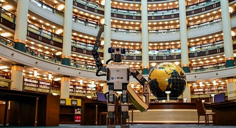 Millet Kütüphanesi Yapay Zeka Robot Millet Kütüphanesi Yapay Zeka Robot